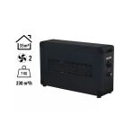 Heatbox Hbb3000f Board 3000 Watt Monofaze Elektrikli Fanlı Isıtıcı Füme