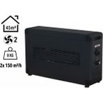 Heatbox Hbb4000f Board 4000 Watt Monofaze Elektrikli Fanlı Isıtıcı Füme