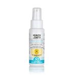 Heaven On Earth Mineral %100 Doğal Organik İçerikli Vegan Suya Dayanıklı 50 ml Şeffaf SPF50+ Güneş Kremi