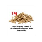 hebmeyy %100 Organik Çam Pelet Kemirgen Altlığı %100 Doğal 1 Kg, Hamster Talaş , Doğal Altlık