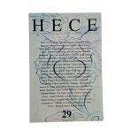 Hece Aylık Edebiyat Dergisi Yıl: 3 Sayı: 29 Mayıs 1999 (İkinci El)