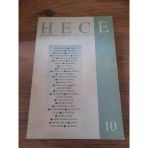 Hece Aylık Edebiyat Dergisi Yıl:1 Sayı:10 "Aşk Olsun Efendim" (Sahafiye Kitap)
