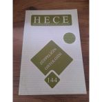 Hece Aylık Edebiyat Dergisi Yıl:12 Sayı:144 Aralık 2008 "Züppeliğin Ontolojisi" (Sahafiye Kitap)