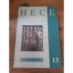 Hece Aylık Edebiyat Dergisi Yıl:2 Sayı:13 Ocak 1998 "Ateş Emri" (Sahafiye Kitap)