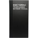 Hece Bayındır Eski Tarihli Ticari Ajanda 17X33CM