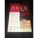 Hece Mart 2018 Sayı 255 Şiir,Cummings,Çeviri Bahisleri (Sahafiye Kitap)