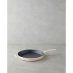Hecha Demir Döküm Yuvarlak Grill Tava 28X4 cm Krem