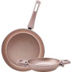 Hector Emporium Bio Granit Rose Gold Tava + Sahan Set