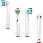 Hector Emporium Kyver Uyumlu 3D White 4’lü Dış Fırçası Yedek Başlığı - 1 Adet