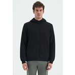 Hector Siyah Şardonlu Erkek Sweatshirt - 88139