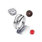Hector&co. jewellery Doğal Şekilli İkili Gümüş Yüzükler