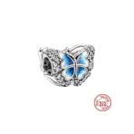 Hector&Co. Jewellery Gümüş Mavi Kelebek Charm