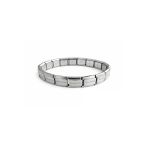 Hector&Co. Jewellery Nomination Uyumlu Paslanmaz Çelik İtalyan Bileklik | Düz Model Charm Bileklik