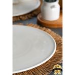 Heda Porselen 2'li 32 Cm Porselen Yalın Pizza Tabağı