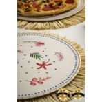 Heda Porselen Dalya Porselen Pizza Ve Servis Tabağı 2'li 32 CM