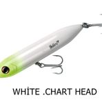 Heddon Lures Super Spook Jr. Su Üstü Clown Suni Yem