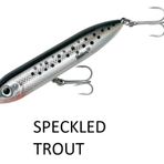 Heddon Lures Super Spook Jr. Su Üstü Speckled Trout Suni Yem