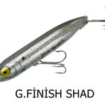 Heddon Lures Zara Spook Su Üstü G-Finish Shad Suni Yem