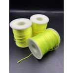Hedef Bijuteri 10 Metre Floş Ip, Neon Sarı/ Açık Yeşil Ip 1mm Floş Ip / Sıçan Kuyruğu Takı Bileklik Ipi