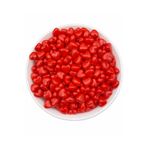Hedef Bijuteri 10MM Kırmızı Renk Kalp Model Plastik Boncuk,takı Yapım Boncuğu (25GR,~60 Adet)