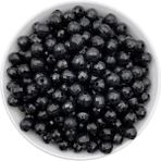 Hedef Bijuteri 10MM Siyah Renk Dünya Model Akrilik Boncuk,takı , Çanta Yapım Boncuğu (100GR,~180 Adet)