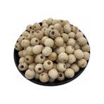 Hedef Bijuteri 12 mm Ham Ahşap Tahta Boncuk 100 gr 180 Adet Boncuk