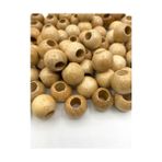 Hedef Bijuteri 20MM Vernikli Tahta,ahşap Boncuk (100GR,~45ADET Boncuk)