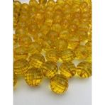 Hedef Bijuteri 22MM Hardal Renk Dünya Model Akrilik Boncuk, Takı Çanta Yapım Boncuğu (100GR,~16 Adet) - Renkli