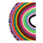 Hedef Bijuteri 4mm 13 Adet Polimer Kil Fimo Boncuk Dizi Seti,13 Renk 4mm FIMO,40CM Hamur Boncuk Dizisi