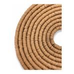 Hedef Bijuteri 8mm Kahverengi Polimer Kil Fimo Boncuk DIZISI,40CM Hamur Boncuk Fimo Dizi