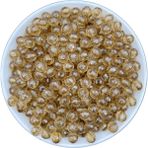 Hedef Bijuteri 8mm Vizon Açık Kahverengi Akrilik Dünya Model Boncuk,takı , Çanta Yapım Boncuğu (50GR,~200 Adet)