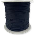 Hedef Bijuteri Siyah Paraşüt İpi 100 Metre Plastik Malzeme ile Renkli Takı Aksesuar Yapımı İçin