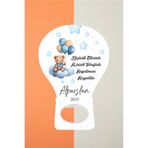 Hedef Plus 20 Adet Magnet Açacak Yeni Doğan, Ayıcık Figürlü Magnet , Doğum Günü, Bebek Magneti