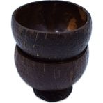 Hedicaret Hindistan Cevizi Kase 2 Adet Coconut Bowl Parlak Çerezlik Sosluk