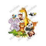 hedimo Safari Tema Resimli Yenilebilir Pasta Ve Kurabiye Baskı Kağıdı