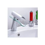 Hedi's Home Hedi's Şelale Bambu Cam Lavabo Bataryası