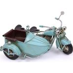 Hedivio Dekoratif Metal Motosiklet Sepetli Vintage Dekoratif Hediyelik