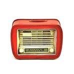 Hedivio Dekoratif Metal Radyo Kumbara Vintage Ev Ofis Hediyelik