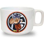 Hediyara Dragon Ball Baskılı Seramik Beyaz Kahve Kupası - 199 ml