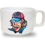 Hediyara Einstein Baskılı Seramik Beyaz Kahve Kupası - 199 ml