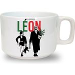 Hediyara Leon Baskılı Seramik Beyaz Kahve Kupası - 199 ml