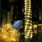 Hediye Bahçesi 10 Metre Güneş Enerjili Hortum LED Işık