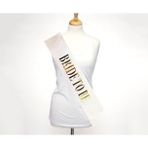 Hediye Bahçesi Altın Yazılı Bride To Be Simli Kuşak Kemer