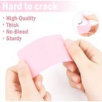 Hediye Bahçesi Boş Kelime Kartları 5x8 cm - 50 Adet Oval Kenarlı | Tabu &amp; Not Kartları - Yeşil - Renkli - Belirtilmemiş