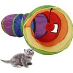 Hediye Bahçesi Kedi Oyun Tüneli 117 cm - Renkli