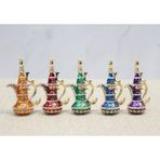 Hediye Bahçesi Swarovski Taşlı Minik Figür - Mini İbrik Model 2