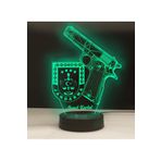 hediye-ci Jandarma Rozetli Led Gece Lambası