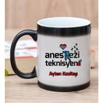 Hediye Dükkanı Kişiye Özel Anestezi Teknisyeni Sihirli Kupa Bardak