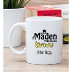 Hediye Dükkanı Kişiye Özel Maden Teknolojisi Öğretmeni Beyaz Kupa Bardak