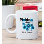 Hediye Dükkanı Kişiye Özel Makine Mühendisi Beyaz Kupa Bardak